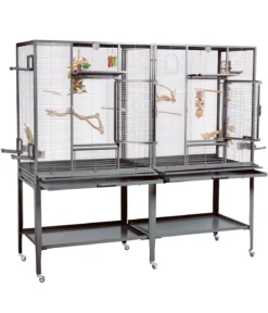 Montana Vogelvoliere Madeira Double, Antik, ca. B165/H158/T56 cm