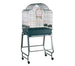 Montana Vogelvoliere Memphis II Antik, dunkelgrau, ca. B66/H144/T45 cm