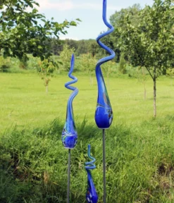 MP Glaszauber Glas-Spirale, ca. Ø12/H55 cm