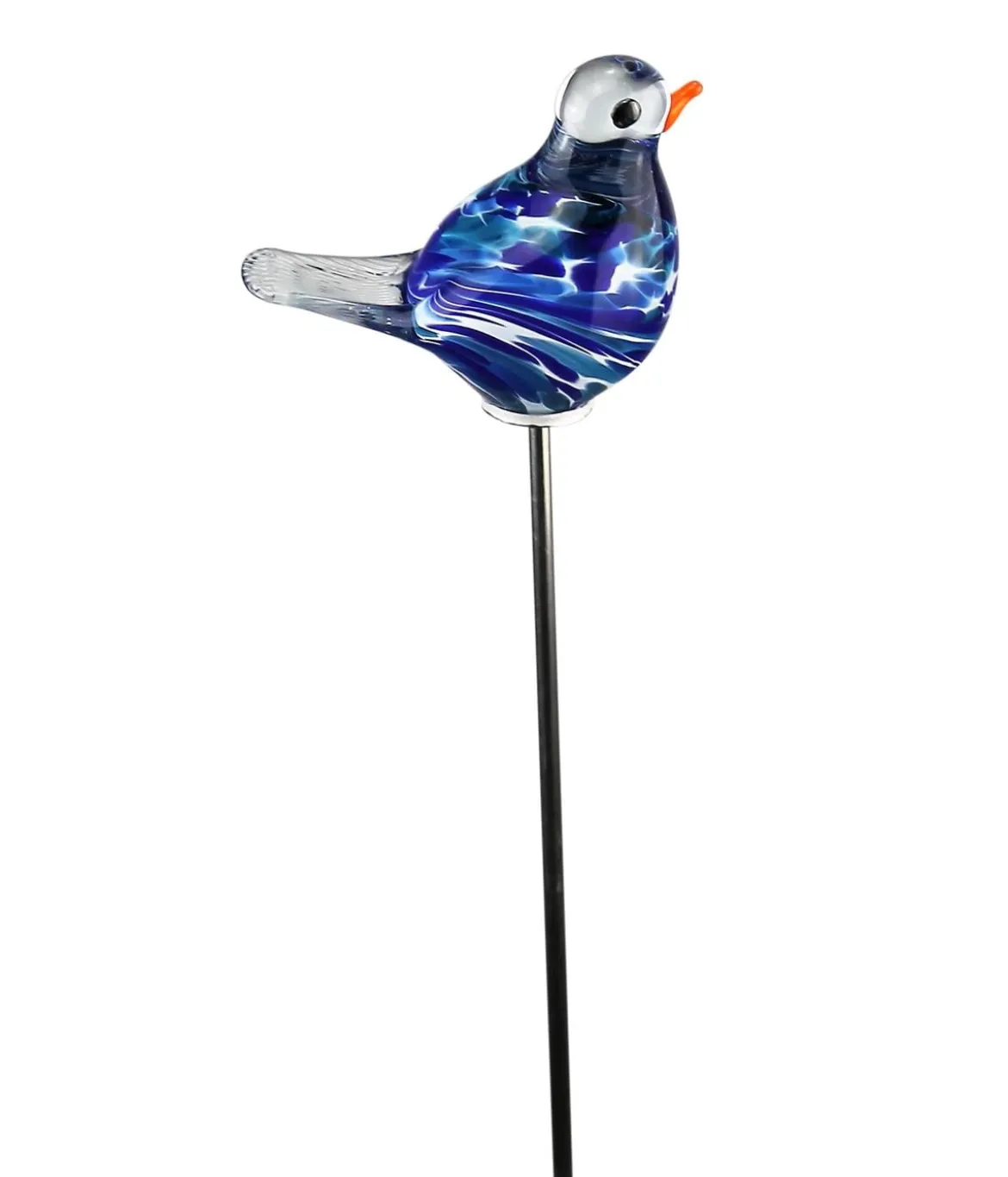 MP Glaszauber Glas-Vogel Spatz mit Stab