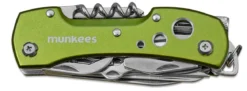 munkees® Edelstahl-Taschenmesser LED, ca. B9,5/H1,6/T3,1 cm