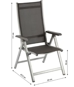 MWH Klappsessel Elements, ca. B62/H111/T67,5 cm