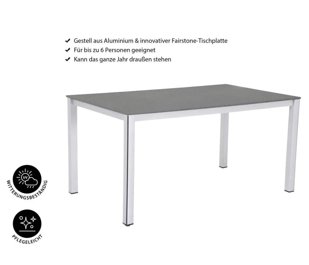 MWH Loft-Tisch Elements, ca. B160/H74/T90 cm