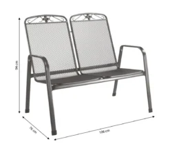 MWH Metall-Bank Savoy, 2-Sitzer