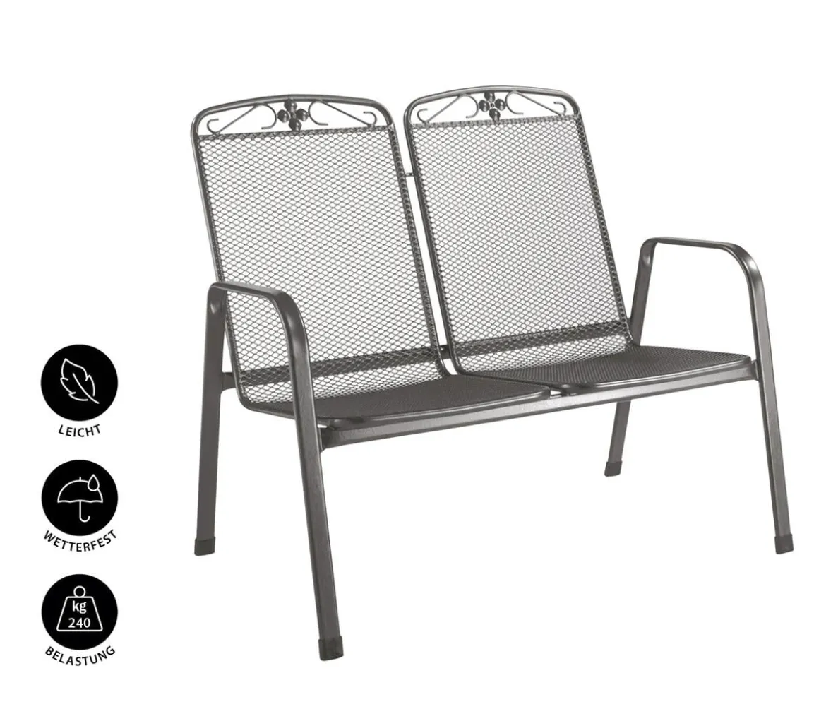 MWH Metall-Bank Savoy, 2-Sitzer