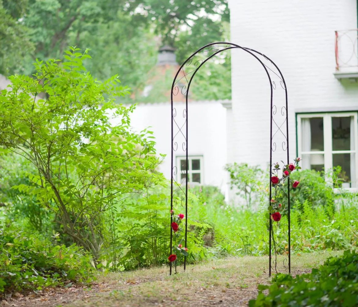 Nature Metall-Rosenbogen, ca. B100/H230/T37 cm