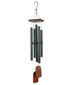 NATURE'S MELODY Klangspiel Symphony Tunes, 19 x 19 x 121 cm, schwarz