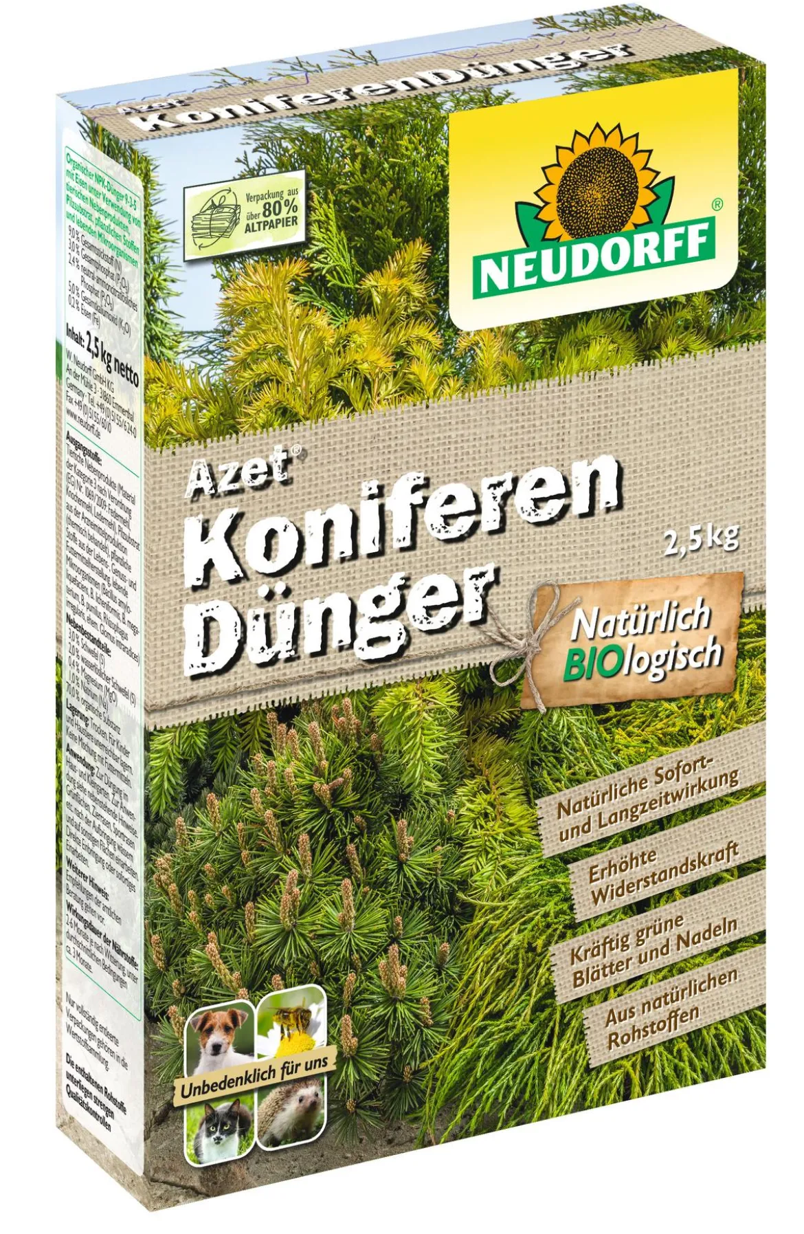 Neudorff® Azet® Koniferendünger, 2,5 kg