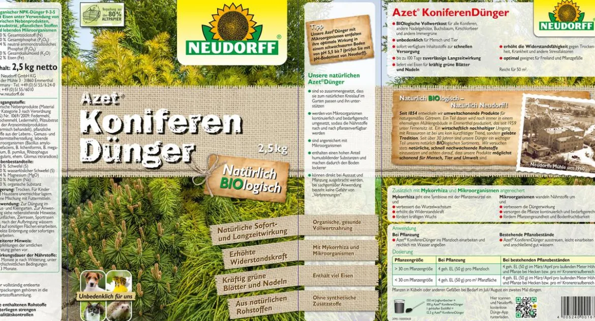 Neudorff® Azet® Koniferendünger, 2,5 kg