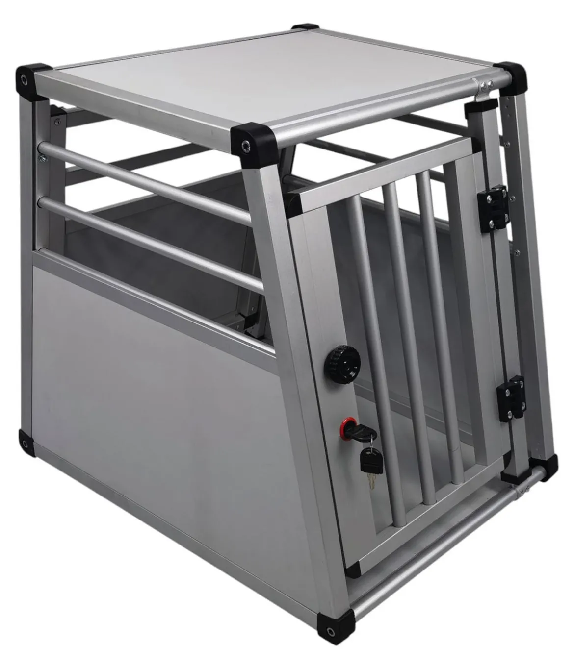 Nobby Aluminium-Autotransportbox New Design, silber