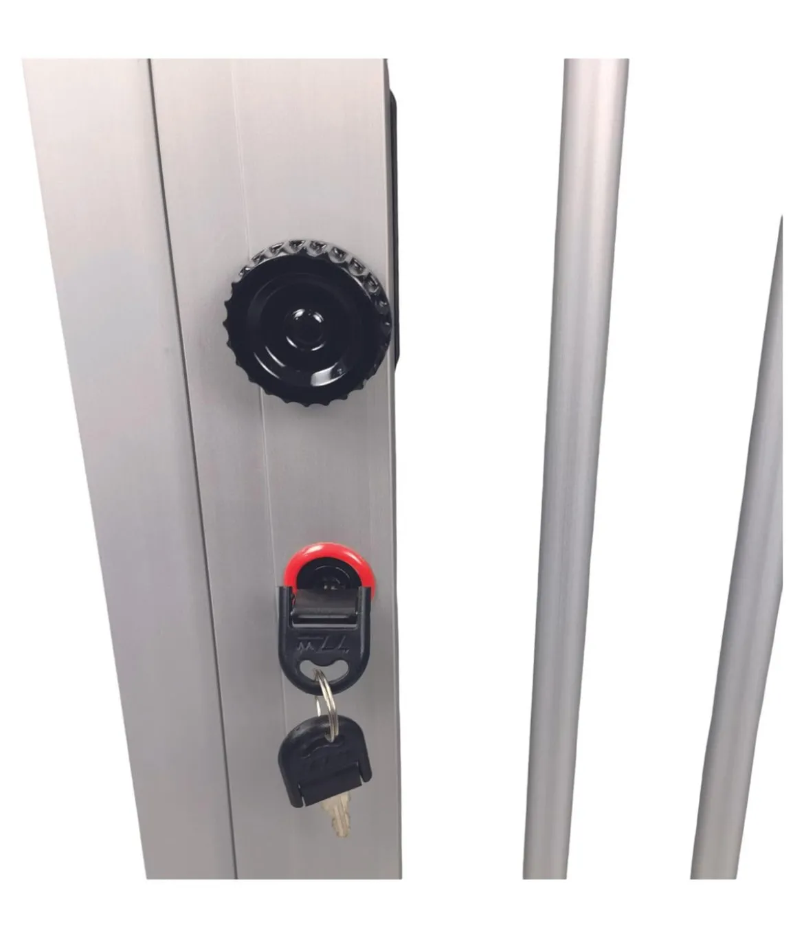Nobby Aluminium-Autotransportbox New Design, silber
