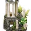 Nobby Aquariumdeko Antike Säulen mit Pflanzen, ca. B11,2/H14/T10 cm