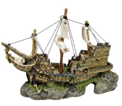 Nobby Aquariumdeko Schiff, ca. B33/H23/T13 cm