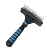 Nobby Entwirrungsstriegel Comfort Line, schwarz/blau, ca. B22/H6/T11 cm
