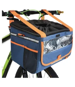 Nobby Fahrradtasche Devant, blau, ca. B37/H27/T27 cm