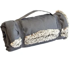 Nobby Hundedecke RollUp, rechteckig, grau, ca. B100/T70 cm