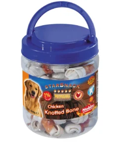 Nobby® Hundesnack StarSnack Barbecue Chicken Knotted Bone, Hühnchen, 400 g