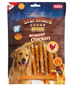 Nobby Hundesnack StarSnack Barbecue Wrapped Chicken, 900 g