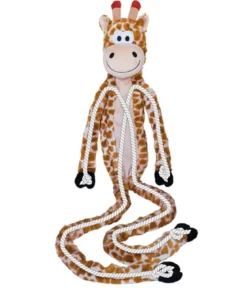 Nobby Hundespielzeug Plüschgiraffe lang, ca. B14/H64/T10 cm