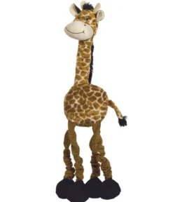 Nobby Hundespielzeug Plüschgiraffe elastisch, ca. B18/H72/T13 cm