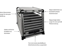 Nobby Hundetransportbox Round Corner