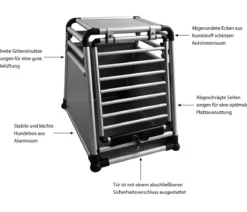 Nobby Hundetransportbox Round Corner