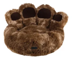 Nobby Komfortbett Paw, rund, braun