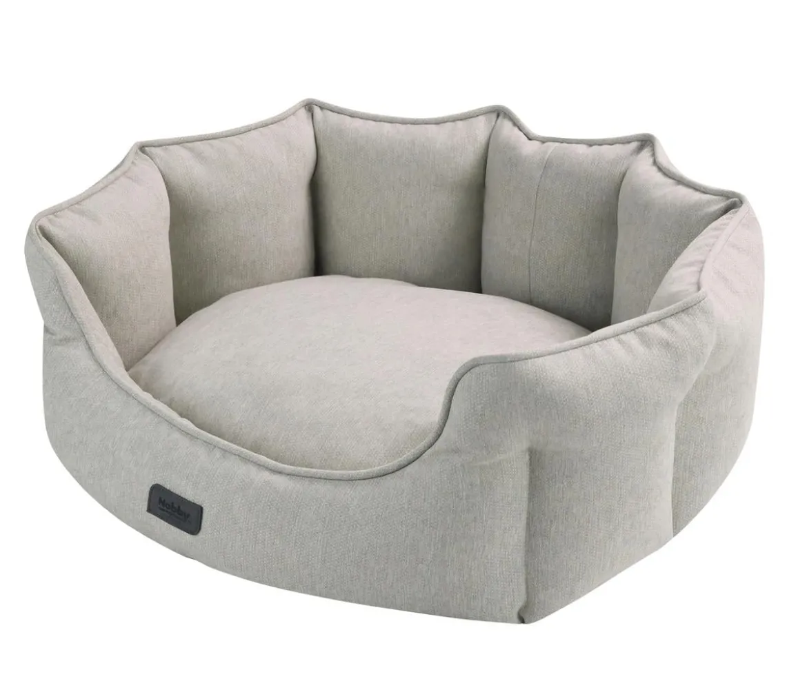 Nobby Komfortbett Valea, oval, beige