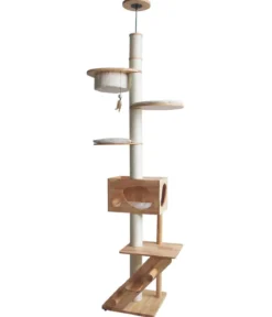 Nobby Kratzbaum Altai, creme , ca. B48/H211-257/T48 cm