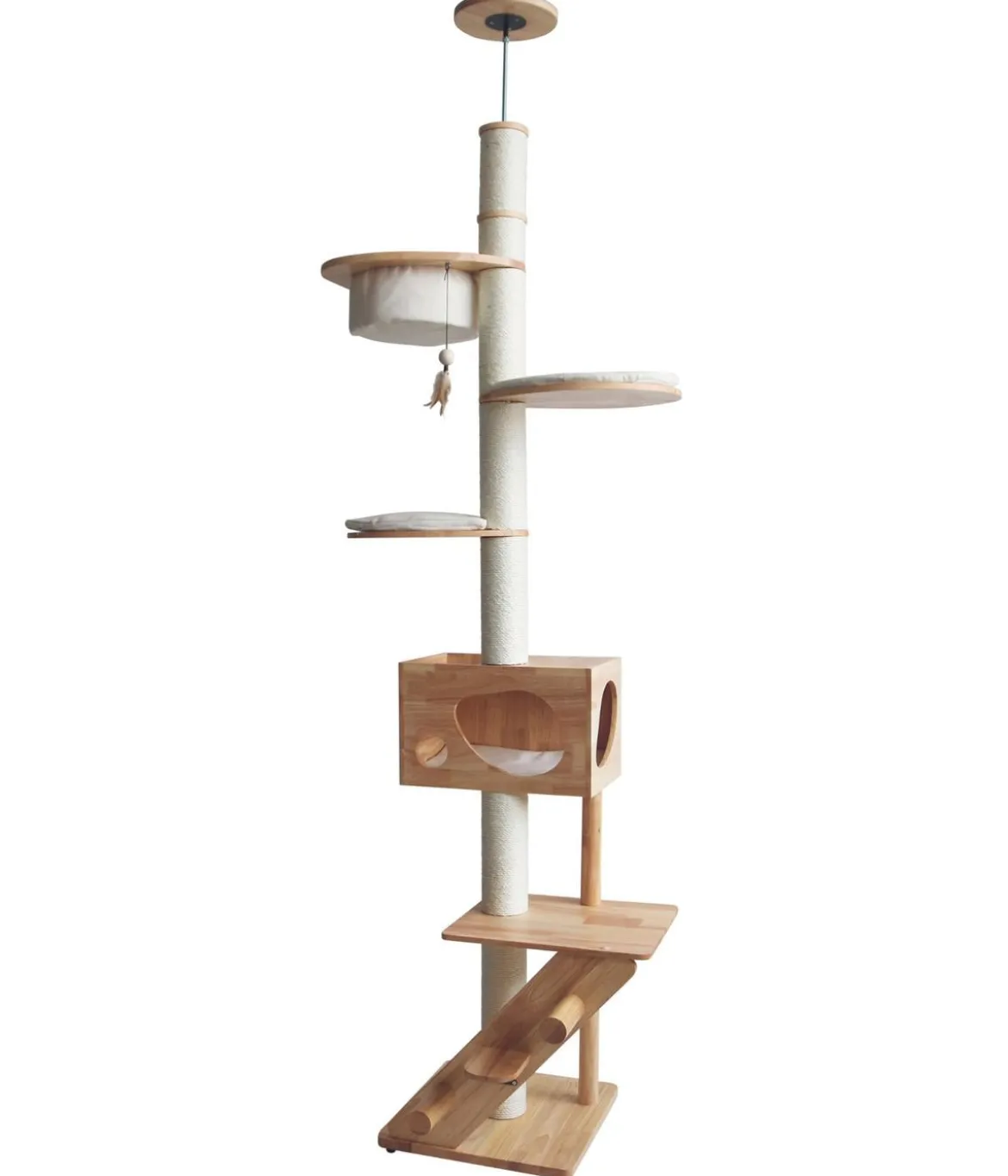 Nobby Kratzbaum Altai, creme , ca. B48/H211-257/T48 cm