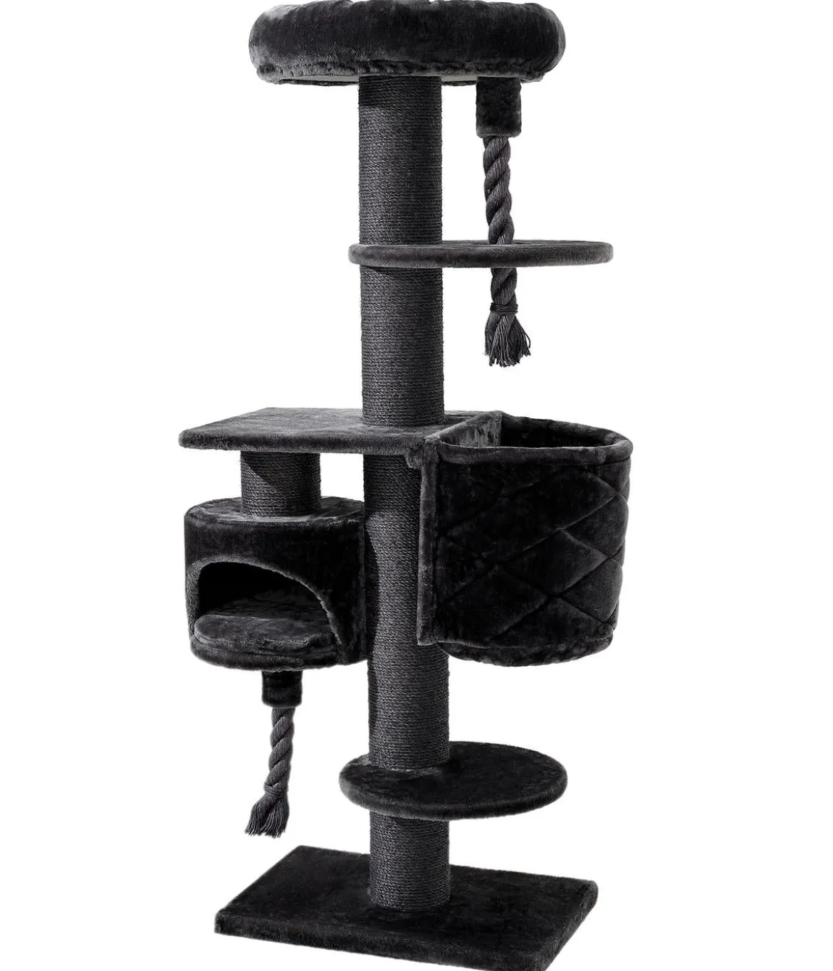 Nobby Kratzbaum Cupid XL, dunkelgrau, ca. B60/H165/T40 cm