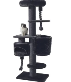 Nobby Kratzbaum Cupid XL, dunkelgrau, ca. B60/H165/T40 cm
