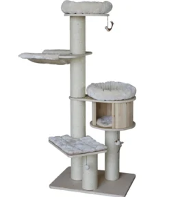 Nobby Kratzbaum Odun, beige, ca. B76/H176/T56 cm