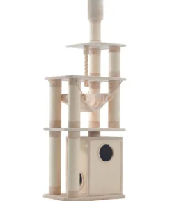 Nobby Kratzbaum Telde, creme, ca. B80/H232-252/T60 cm
