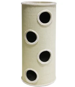 Nobby Kratztonne Dasha IV, creme, ca. Ø50/H120 cm