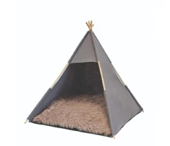 Nobby Kuschelzelt Tenda, rechteckig, dunkelgrau, ca. B70/H70/T70 cm