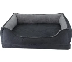 Nobby Orthopädisches Komfortbett Vara, rechteckig, grau