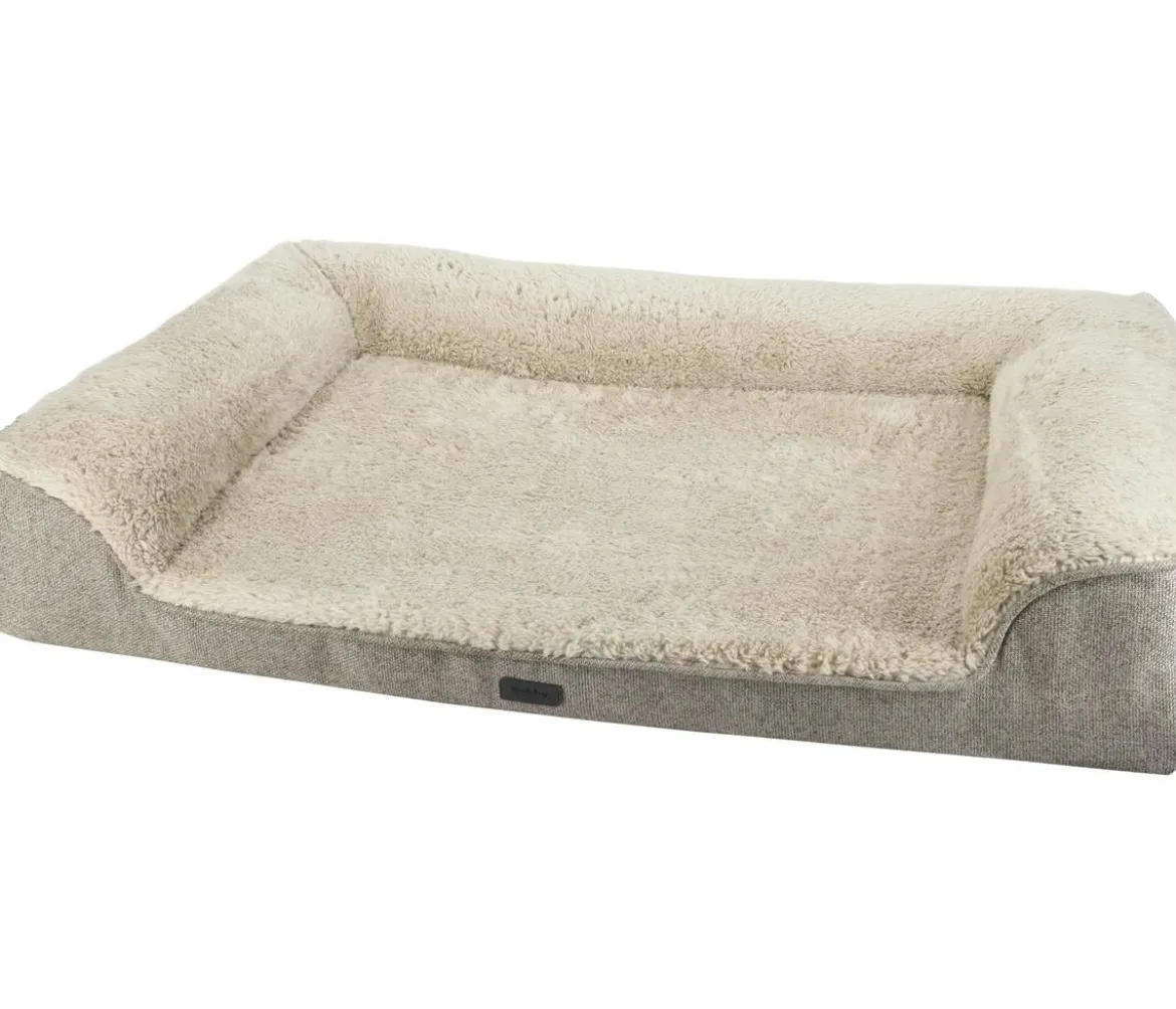 Nobby Orthopädisches Komfortsofa Calbu, rechteckig, beige, ca. B120/H20/T80 cm