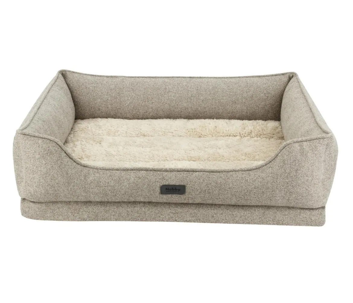 Nobby Orthopädisches Komfortbett Calbu, rechteckig, beige