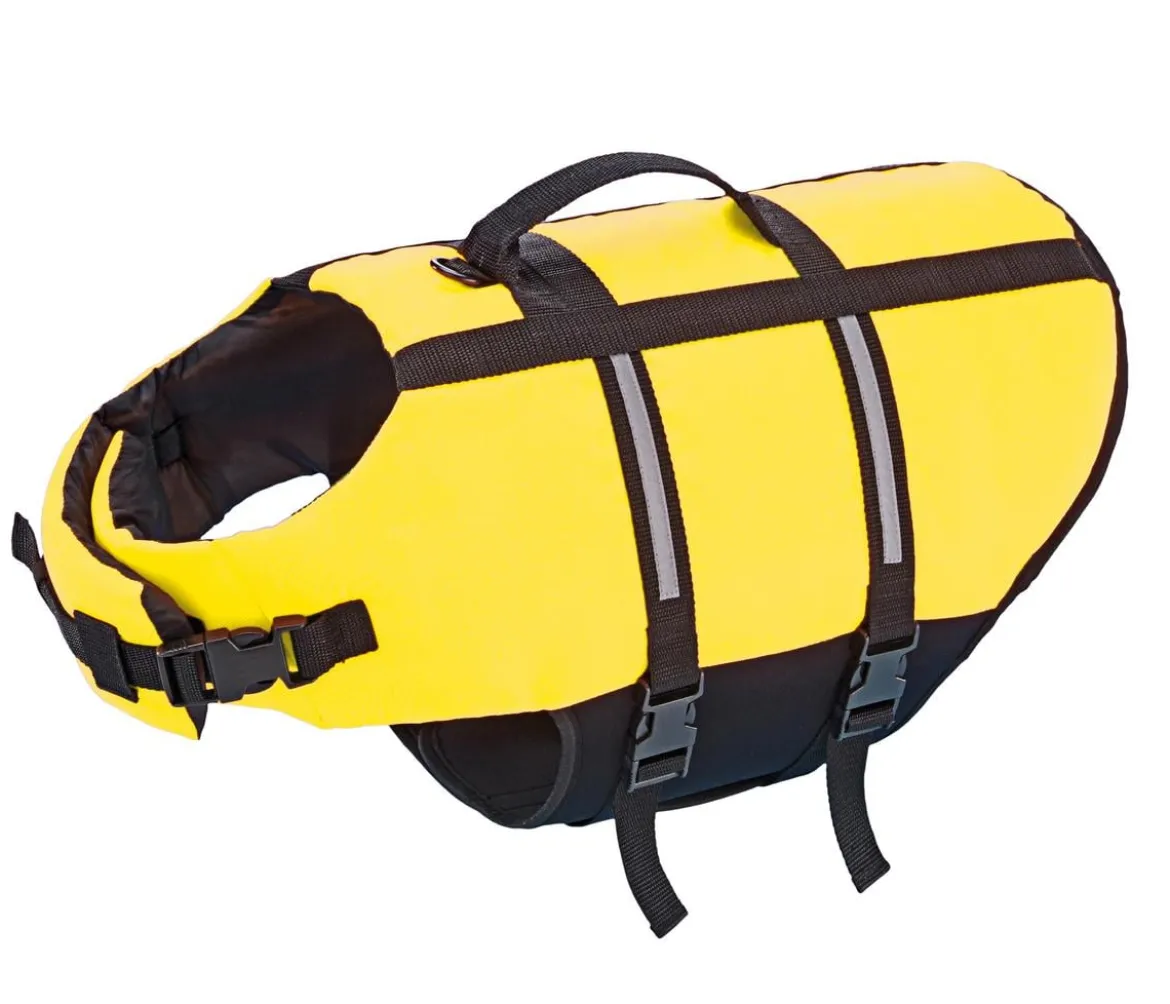 Nobby Schwimmhilfe für Hunde, neongelb