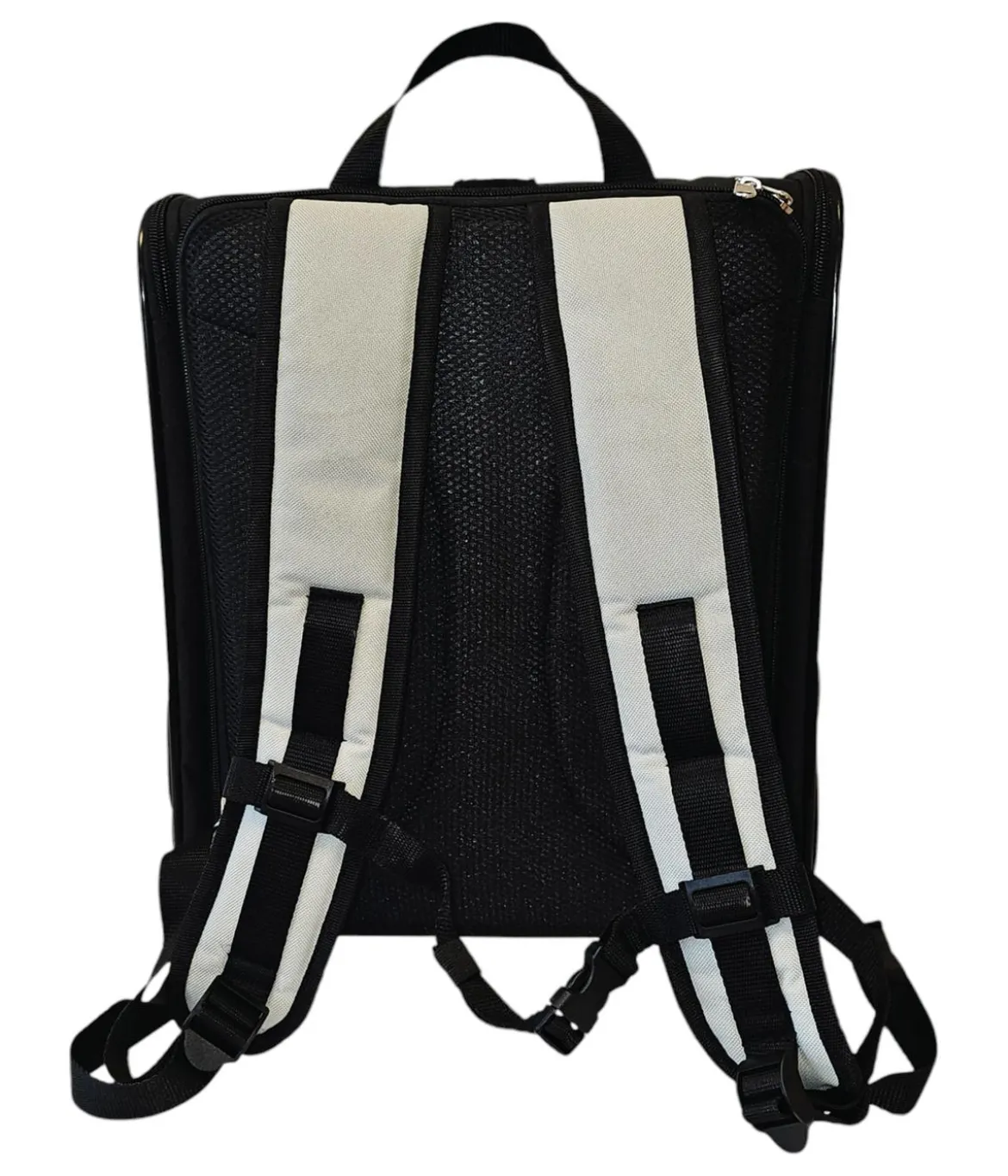 Nobby Tierrucksack Extend 2, creme/schwarz, ca. B34/H41/T28 cm