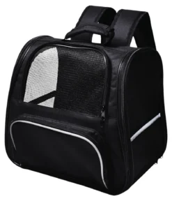 Nobby Tierrucksack Heba, schwarz, ca. B38/H34/T25 cm
