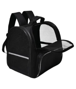 Nobby Tierrucksack Heba, schwarz, ca. B38/H34/T25 cm