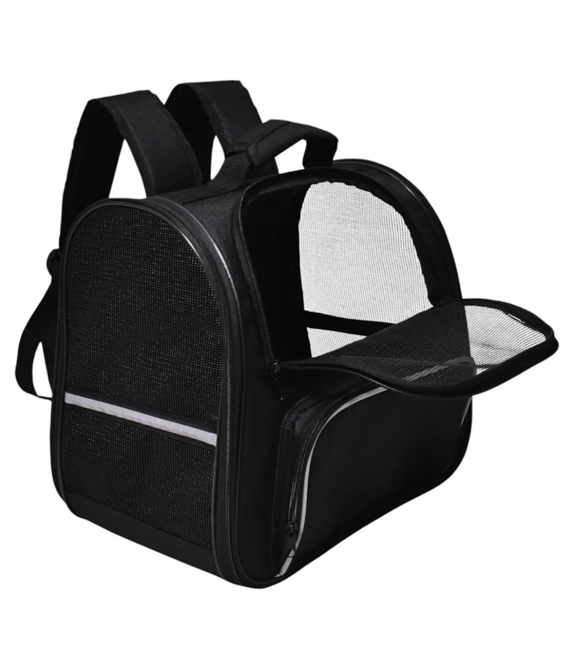 Nobby Tierrucksack Heba, schwarz, ca. B38/H34/T25 cm