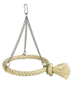 Nobby Vogelspielzeug Sisal Ring, beige, ca. B18/H25/T5 cm