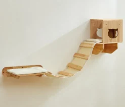 Nobby Wandelement Hängebrücke Aci, creme, ca. B182/H45/T30 cm
