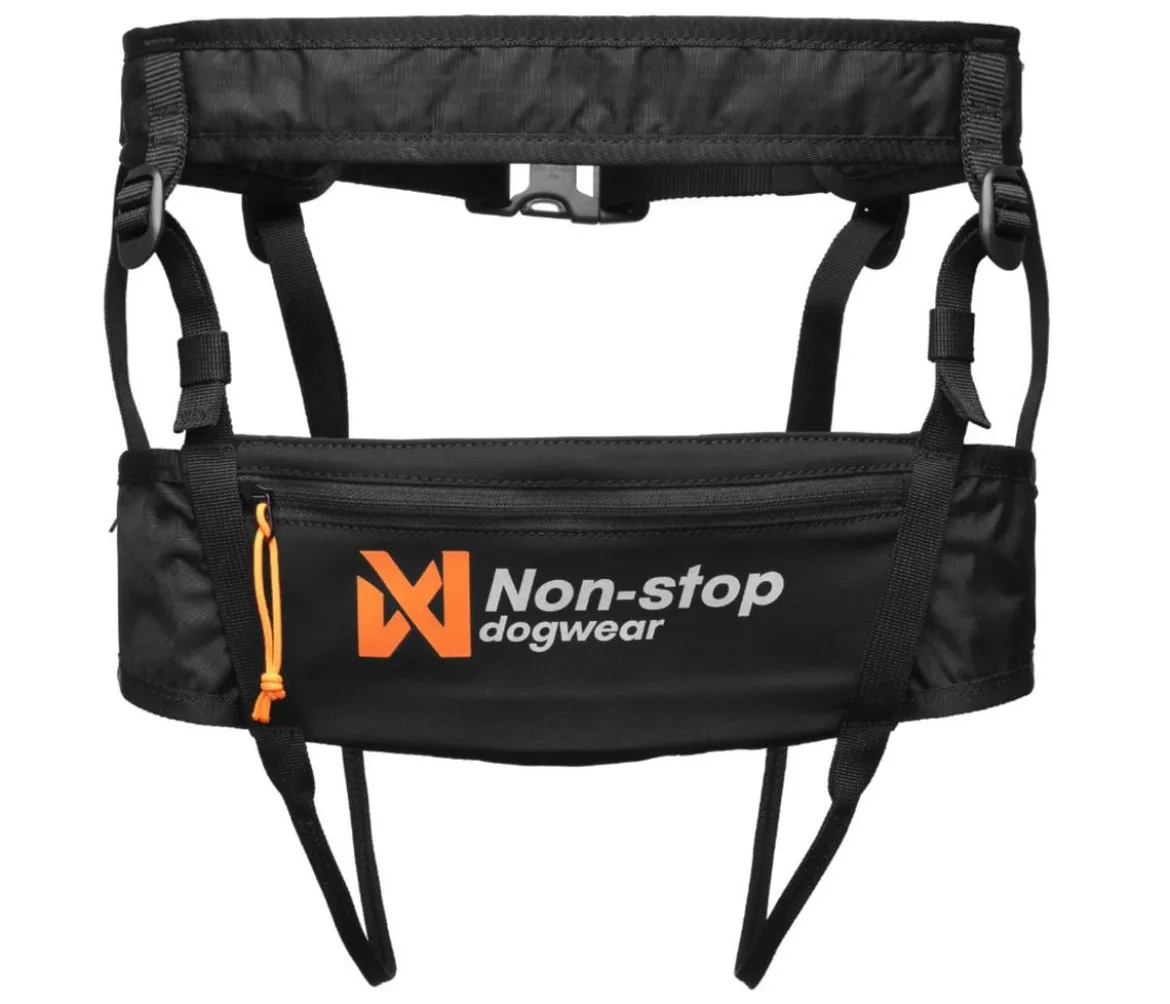 Non-stop dogwear Bauch-Laufgurt CaniX Belt, schwarz