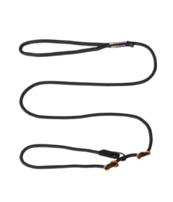 Non-stop dogwear Hundeleine Retriever leash, schwarz, L1,6 m