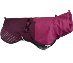 Non-stop dogwear Hunde-Regenmantel Fjord raincoat, purple
