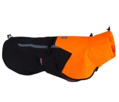 Non-stop dogwear Regenmantel Fjord raincoat 2.0, schwarz/orange